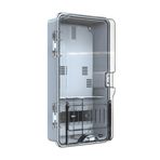 Sayaç Kutusu 9 Sigortalı Monofaze/Trifaze Sıva Üstü Sayaç Kutusu IP54 23.3 x 42 x 11.5 cm POLİ 016-E