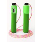 Sayaçlı Atlama İpi Uzunluk Ayarlanabilir Atlama Sekme İpi Jump Rope Şeffaf Simli İp K1567
