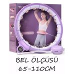 Sayaçlı Smart ,Yer Çekimi Topu Ve 360° Masaj, 24 Parça Çıkarılabilir Pilates Çemberi 65-110 E15