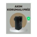 Sayarmarkt Akıllı Akım Dengelemeli Priz 2500W 4 Usb Type C Çıkışlı