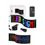 SAYARMARKT Araç İçi Cama Yapışan LED Tabela