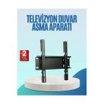 Sayarmarkt Ayarlanabilir 32-42 İnç Led Tv Duvar Askı Braketi 40 Kg Taşıma