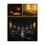 Sayarmarkt Büyük Ay Yıldız Led Ramazan Süsü Dekoratif Işık - Loho9125-9895 Vitrin