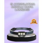 Sayarmarkt El Hareket Sensörlü LED Kafa Feneri 5 Mod Ayarlanabilir - Çok Renkli - 50 W