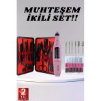 Sayarmarkt Elektrikli Manikür Pedikür Seti İkili Set 17 Parça Tırnak Bakımı Nasır Temizleme Tırnak Şekillendirm
