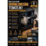Sayarmarkt Kablosuz Yaprak Üfleyici Bahçe ve Araç Temizleme Hava Üfleme Makinesi