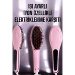Sayarmarkt Kolay Kullanımlı Ön Etkili Saç Düzleştirici Tarak - no color