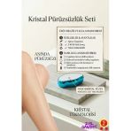 Sayarmarkt Kristal Tüy Alma Taşı Evde Kolay Kullanım Epilatör