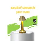 Sayarmarkt Led Masa Lambası 3 Renk Ayarlı Şarjlı Kablosuz Modern Tasarım