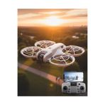 SAYARMARKT Mini Drone Kameralı Headless Mod LED Işıklı Akıllı Uçuş Sistemi