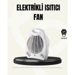 Sayarmarkt Mini Elektrikli Isıtıcı – Taşınabilir Fanlı Isıtma Sistemi