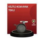 Sayarmarkt Sessiz Dönen Kilitli Mobilya Tekerleği 4 Cm