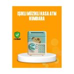 Sayarmarkt Su Yeşili Atm Kasa Görünümlü Elektronik Şifreli Çocuk Kumbarası - Lisinya