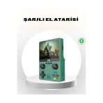 Sayarmarkt Taşınabilir Oyun Konsolu 3.5 Inç IPS Ekran Yaylı Çift Lr Tuşlu