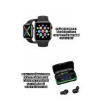 Sayarmarkt Ucuz Ve Kaliteli Kulaklıklı Saat Seti Bluetooth Bağlantılı Akıllı Saat Ve Kulaklık