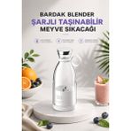 Sayarmarkt USB Şarjlı Kablosuz Blender Kompakt ve Taşınabilir Meyve Hazırlayıcı - Çok Renkli
