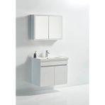Saydam Banyo Bella 80 cm Banyo Dolabı Takımı Alt Üst (Granit Lavabo) - Beyaz