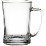 Saydam Cam, 14 cm Yüksekliğinde, 60 cl Hacimli Bira Bardağı, Şık Tasarım - Seçenek 1