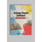 Saydam Yayınları Kitap Özeti Defteri | 44 Sayfa 21 Kitaplık Okuma Günlüğü | 170 mm x 240 mm | İlkokul - Ortaokul