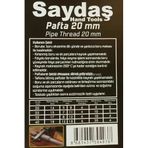 Saydaş Pprc Tesisat Boru Paftası, Kaynak Birleştirme Makinası Paftası, Plastik Boru Paftası, Döküm (20 Mm)