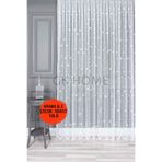 SAYDEMİR HOME Lüks Tül Perde Yıldız Desenli Çoçuk Odası Tülü SIK PİLE BEYAZ RENK