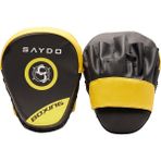 Saydo Taekwondo / Kick Boks Lapa (Parmaklı) - Siyah - Sarı