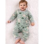Saye Kids Kaplanlı Bebek Pijama Takımı - 18 Ay - Yeşil