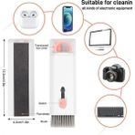 Sayemons 7'si 1 Arada Elektronik Temizlik Kiti - Klavye, Monitör, Cep Telefonu, Bluetooth, Kulaklık, Lego, Uyumlu, Bilgisayar Kamera Lensi T0EMIZLEME Seti, (Pembe) - Option-1 - Ahşap