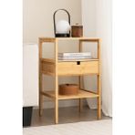 Sayemons Bambu 3 Katlı Çekmeceli Oturma Odası ve Yatak Odası Ofis Için Depolama Raflı Komodin –JW-22230 B/3 C1-1-289 - 1 TB - 1 GB