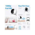 Sayemons C200C, 1080P Full Hd, Hareket Tespit ve Takibi, 360°, 9m Gece Görüşü, Çift Yönlü Ses, Sesli Alarm, Bulut/yerel Depolama, Bebek Ağlaması Tespiti, Iç Mekan Wi-Fi Güvenlik Kamerası - Ahşap