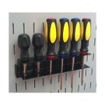 Sayemons Control ASM-SD-008 B Geçme Panosu Tornavida Tutucu Düz Metal Bağlantı Panosu Aksesuarı Sadece Duvar Kontrolü Için, Siyah