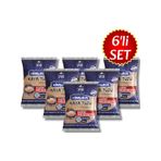Saygın Tuz Rafine Edilmemiş Doğal Himalaya Kristal Kaya Tuzu Sofrada Öğütme İri Taneli - Paketli 6 x 500 G