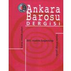 Sayı 1 - Yıl 65 Kış 2007 - Haraç Mezat Salon - Ankara Barosu Dergisi