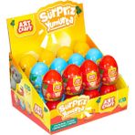Sayıcı Kids Küçük Sürpriz Yumurta | 3 Adet Oyun Hamuru + 3 Hamur Kalıbı | Eğlenceli Sürpriz Set