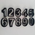 Sayılardan Oluşan Kurabiye Kalıbı 10'lu Set - 5 x 8 cm