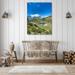 Sayılarla Boyama Hobi Seti Renkli Baskı 60x75 cm: Karadeniz'den Doğa Manzarası 2