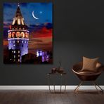 Sayılarla Boyama Hobi Seti Renkli Baskı 80x100 cm: Doğa Kadın