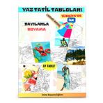 Sayilarla Boyama Yaz Tatil Tablolari (10 Farkli Super Tablo)