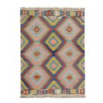 Sayina El Dokuma Çok Renkli Kilim 132x169 cm