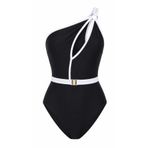 sayina Kadın Beli Kemerli Butik Deniz Havuz Mayo