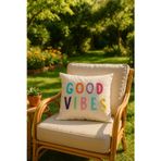 Saymine Good Vıbes Model Punch Kırlent Kılıfı