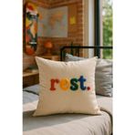 Saymine Punch Kırlent Kılıfı Renkli Rest Model