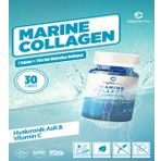 SaytekMed Marine Collagen, Hidrolize Kollajen, Hyaluronik Asit ve Vitamin C İçeren Takviye Gıda