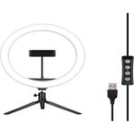 Saywin Masaüstü Youtuber 360° LED Mini Tripod Makyaj Selfie Işığı 8" Halka
