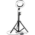 Saywin Youtuber Led Tripod Video Selfie Stüdyo Makyaj Işığı 12" Halka Işık
