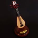 Saz Tasarımlı Dekoratif Müzik Kutusu - Lisinya - 001-Renkli