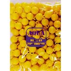 Sazan Boncuğu 8 Mm Kulplu Sarı 20 Adet Plastik Dip Balıkçı Boncuk