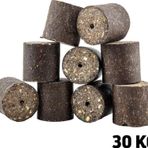 Sazan Yemi - Delikli Küspe - Ayçiçek - Silindir - 30 Kg