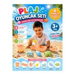 SAZE 6 Parça Plaj Oyuncak Seti Kum Oyunu Deniz Oyuncakları Çocuk Yaz Seti