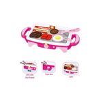 SAZE QF2908P-1 QF2908G-1 Işıklı Sesli Aksesuarlı Teppanyaki Izgara Boyutu: 13x31x7 cm